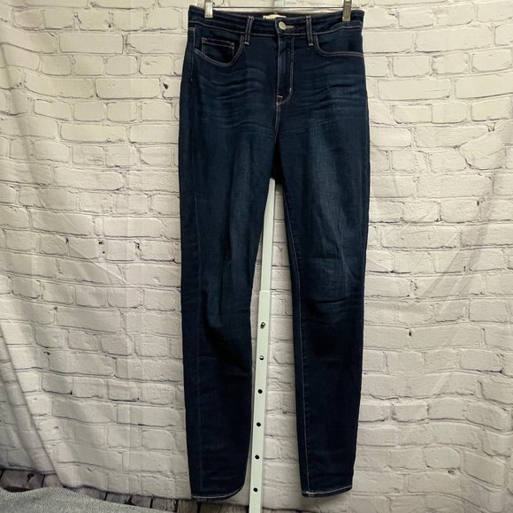 L'AGANCE -  Marguerite Skinny High Rise Jeans in Avalon - Picture 2 of 9